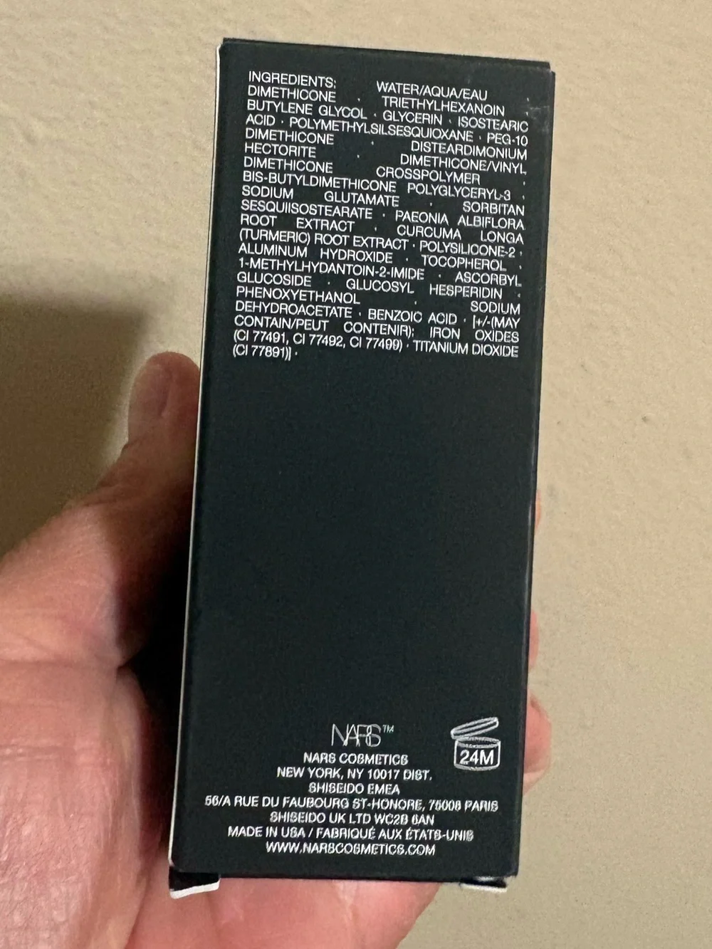 NARS Sheer Glow Foundation - 1 fl oz - MEDIUM 2.5 SAHEL, Brand New Never Used.